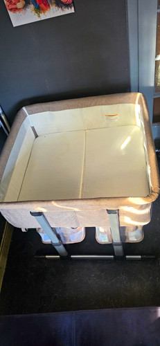 Baby beistellbett grau weiß - baby-beistellbett, grau/weiß