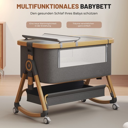 Beistellbett babywiege - beistellbett,
