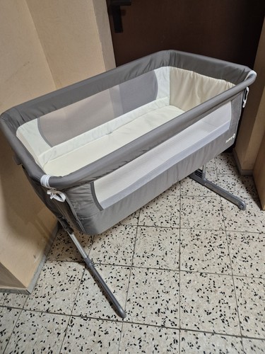 Beistellbett grau baby safty - grau,
